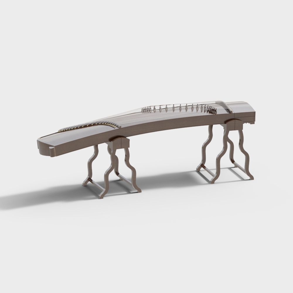 新中式古筝室古筝