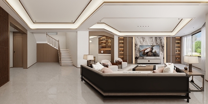 设计师见川-AAA效果图别墅自建房方案2-装修设计方案