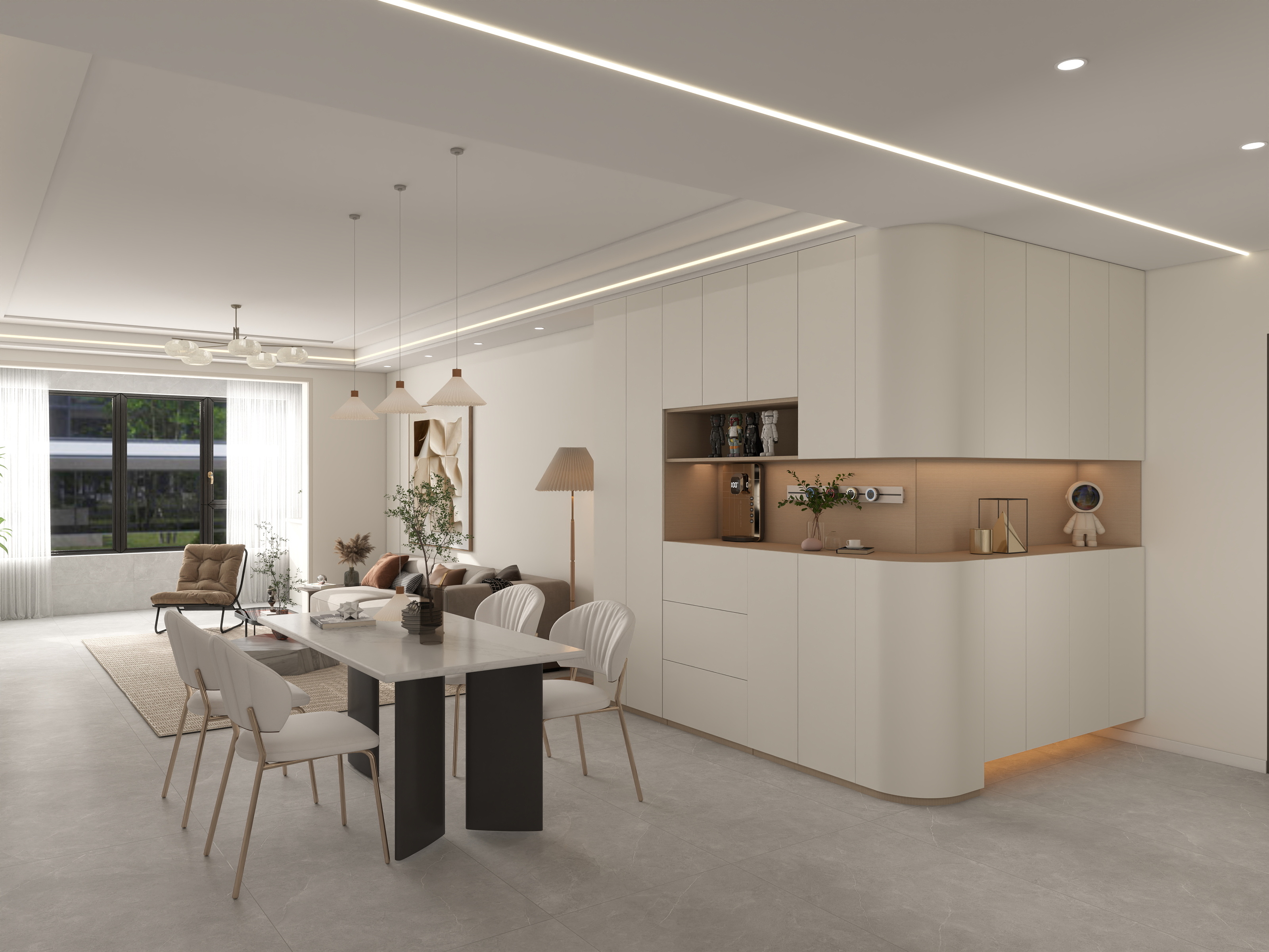 李腾飞717-简约153三室-装修设计方案