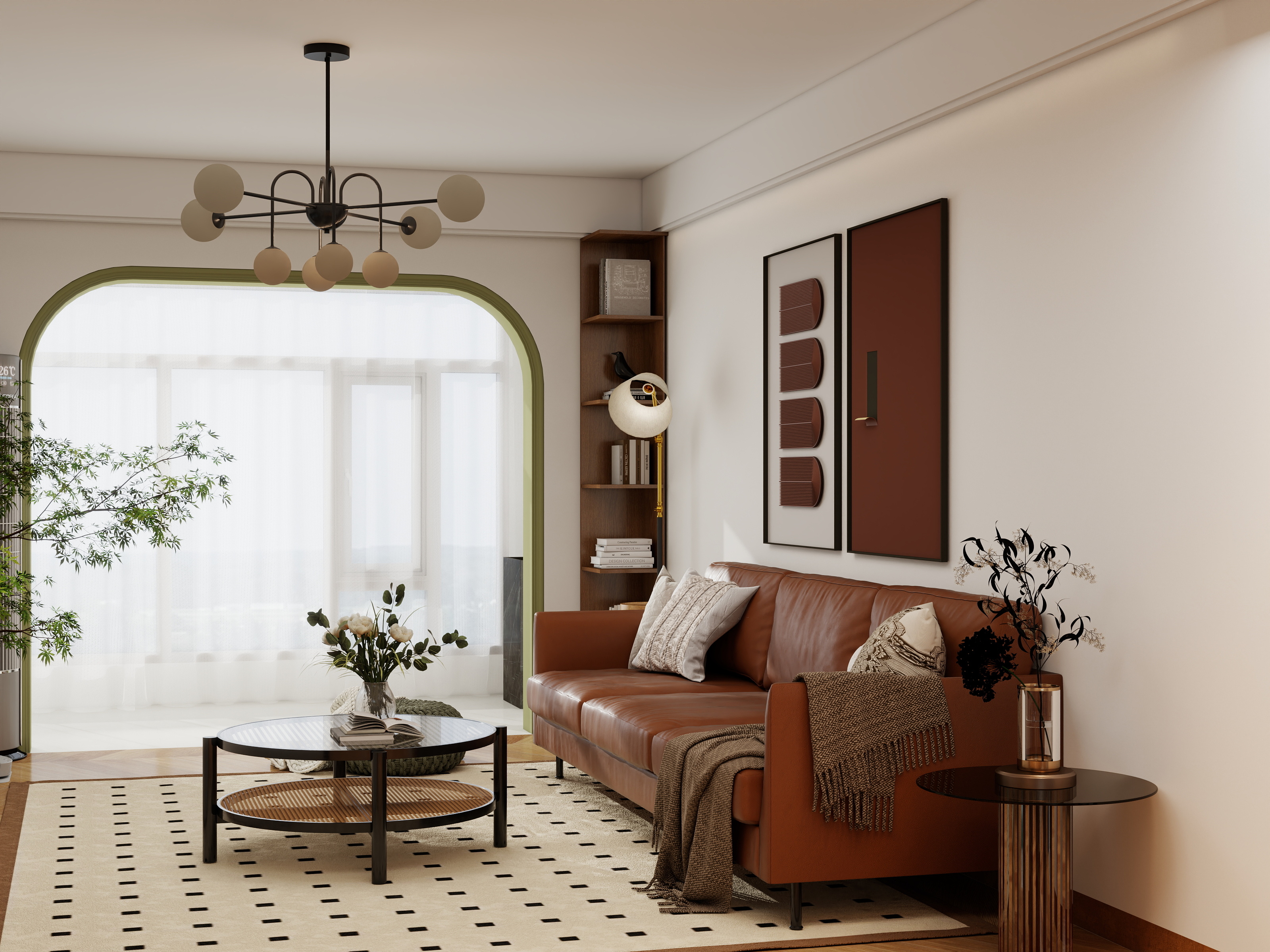 璐露杏仁璐-金源天玺115㎡2室-装修设计方案