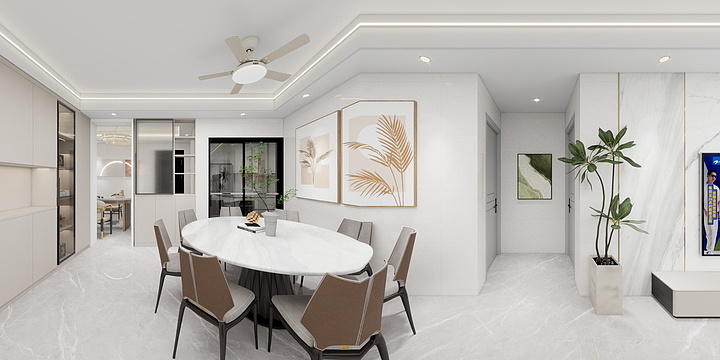 全案设计师小杨-大地阳光城6-13A03-装修设计方案