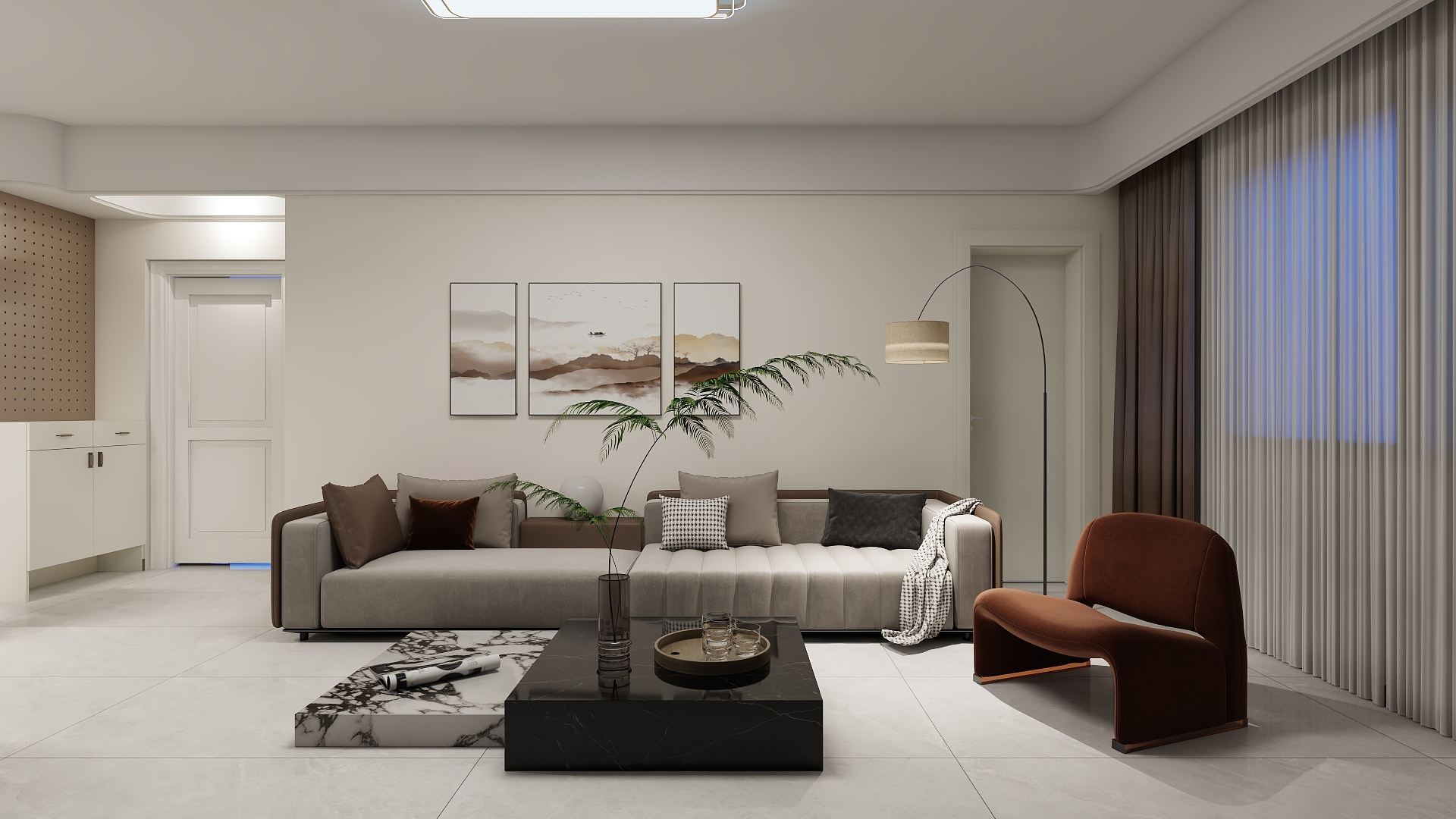 一人一猫在酒泉做设计-学府茗庭 样图-装修设计方案