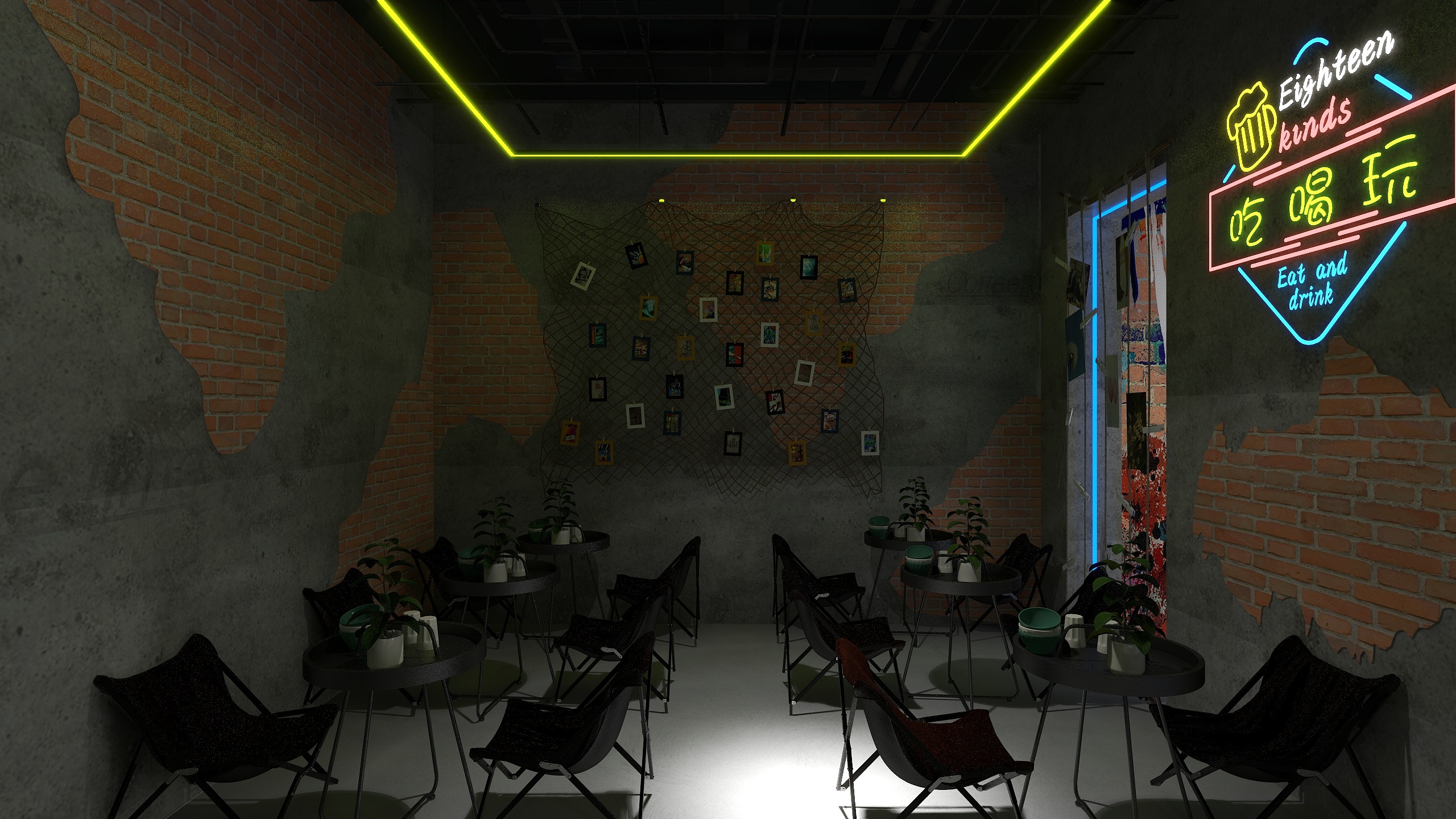 本色-空间设计-酒馆-装修设计方案