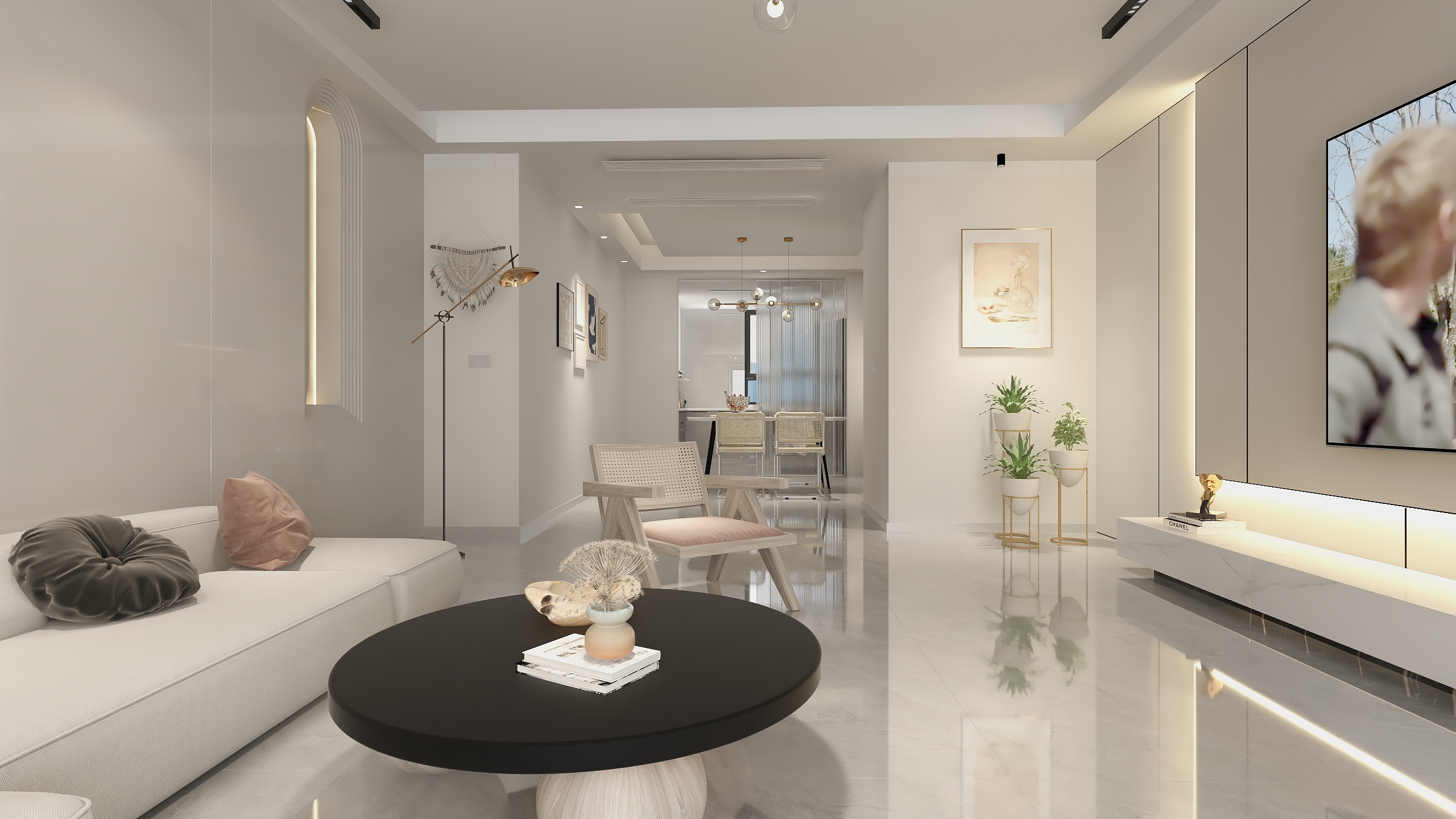 逍遥谷0920-温馨奶油风山海豪庭-装修设计方案