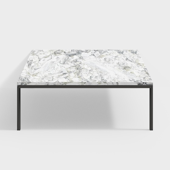 MOROSO Inà Table 3D Model - Modern L-Shape in Multicolor