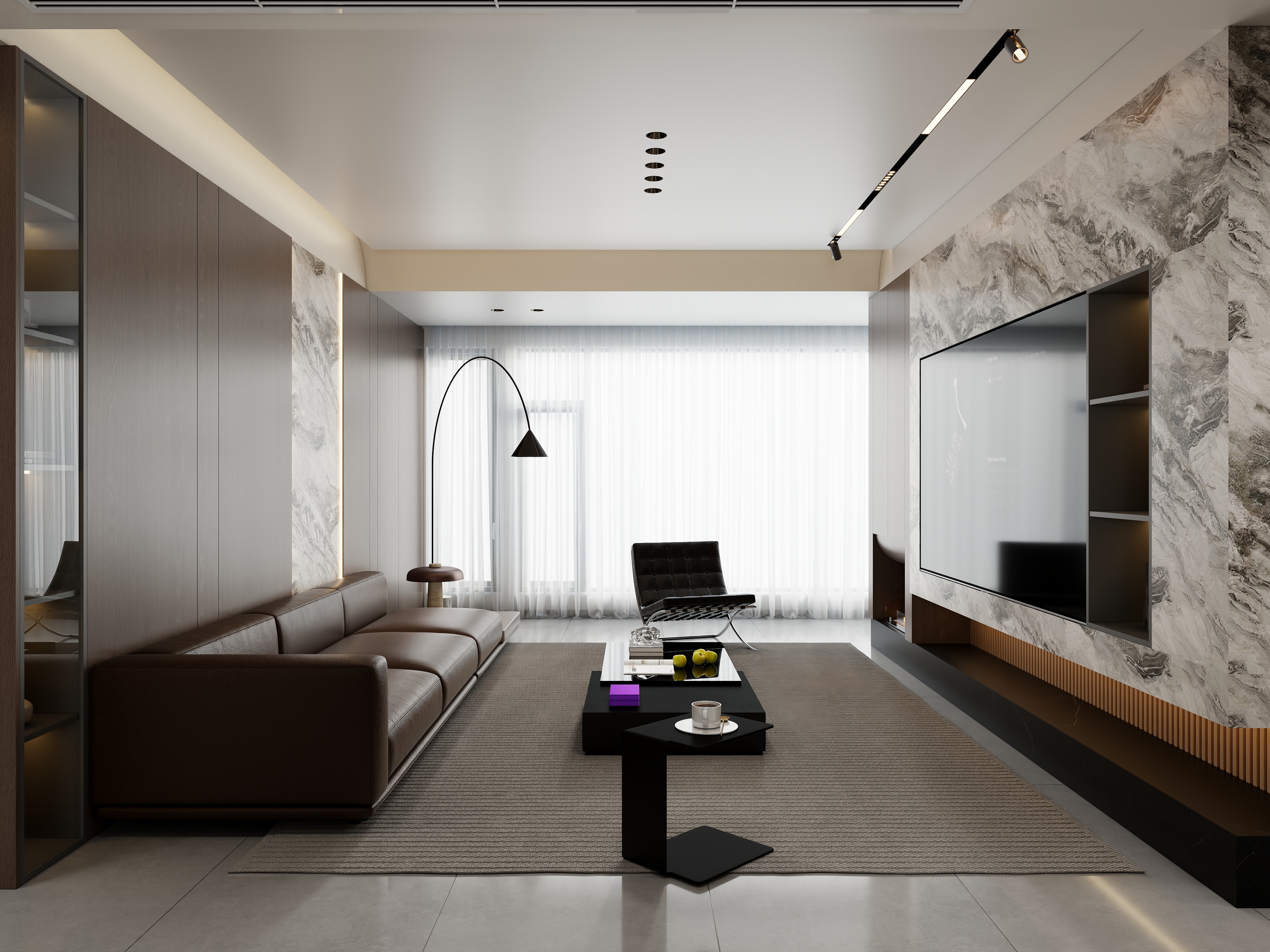 Faine_-127㎡2室-装修设计方案