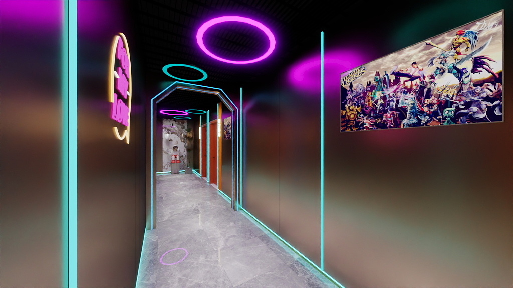 龙宸壹品-2楼过道-副本-副本-装修设计方案