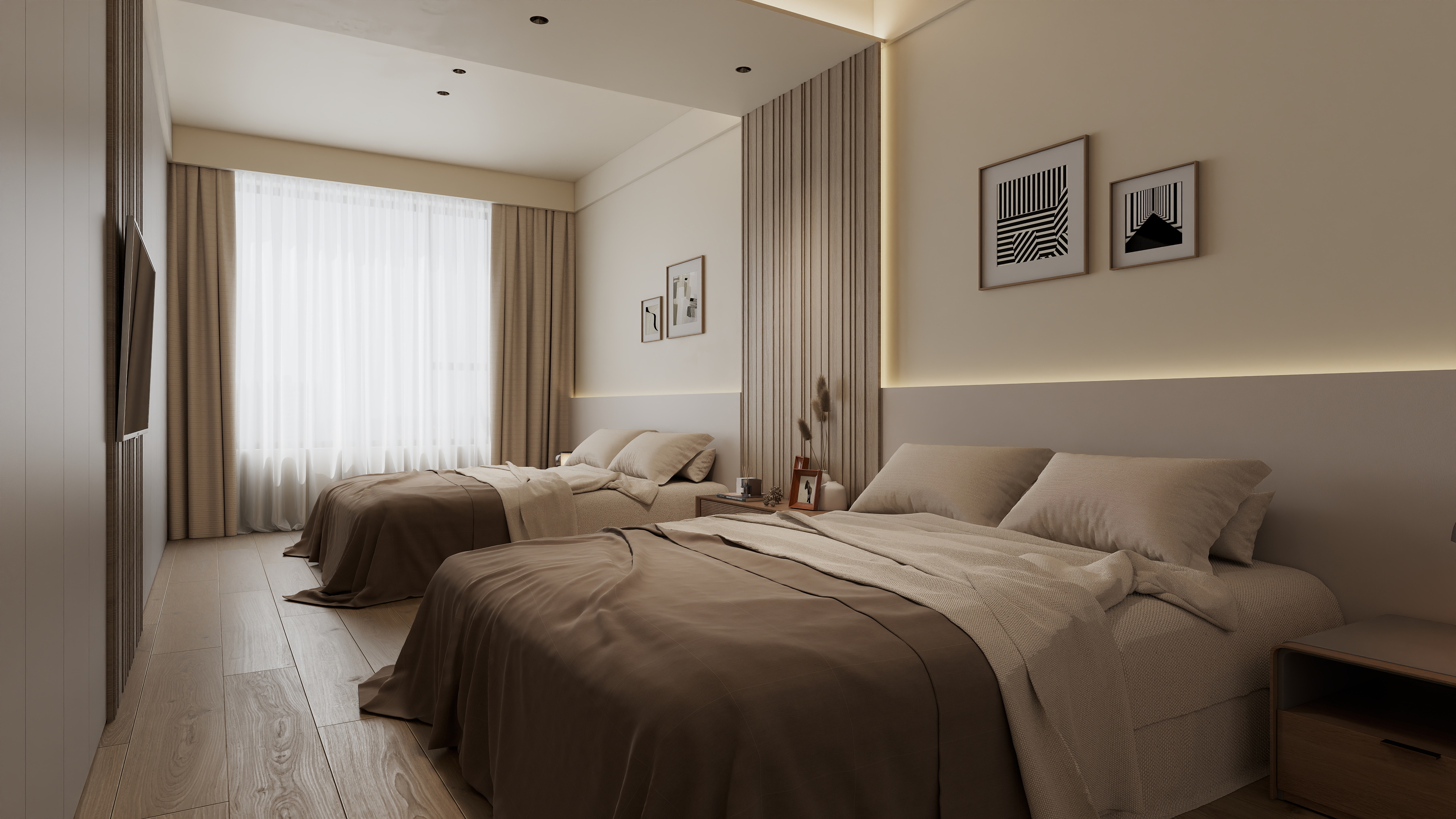 我要farL-164㎡1室装修效果图