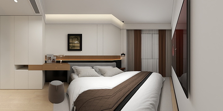 Ruchen研究美学-极简原木风格-装修设计方案