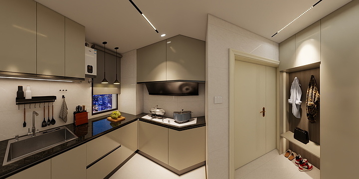 马兆兴-京华园100㎡3室-副本-装修设计方案