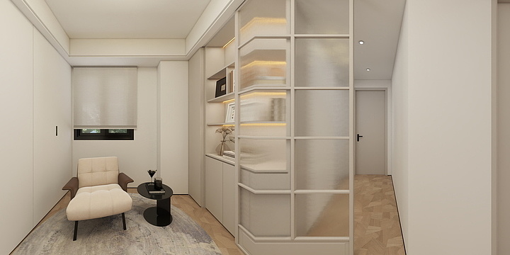 许福财-保利华创云上2307木地板-装修设计方案