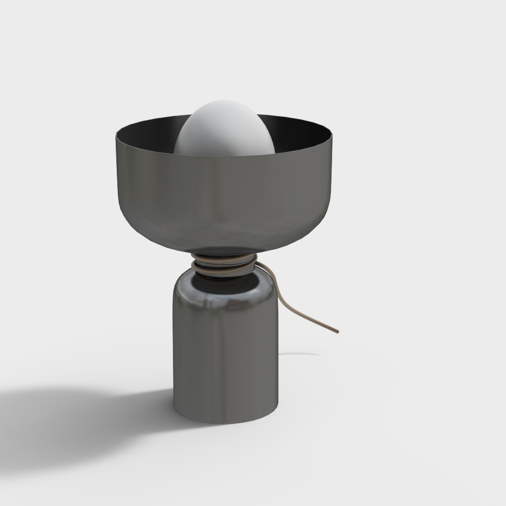 现代台灯3D模型
