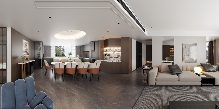 維斯Weis视觉设计-宁夏银川样板房项目-装修设计方案