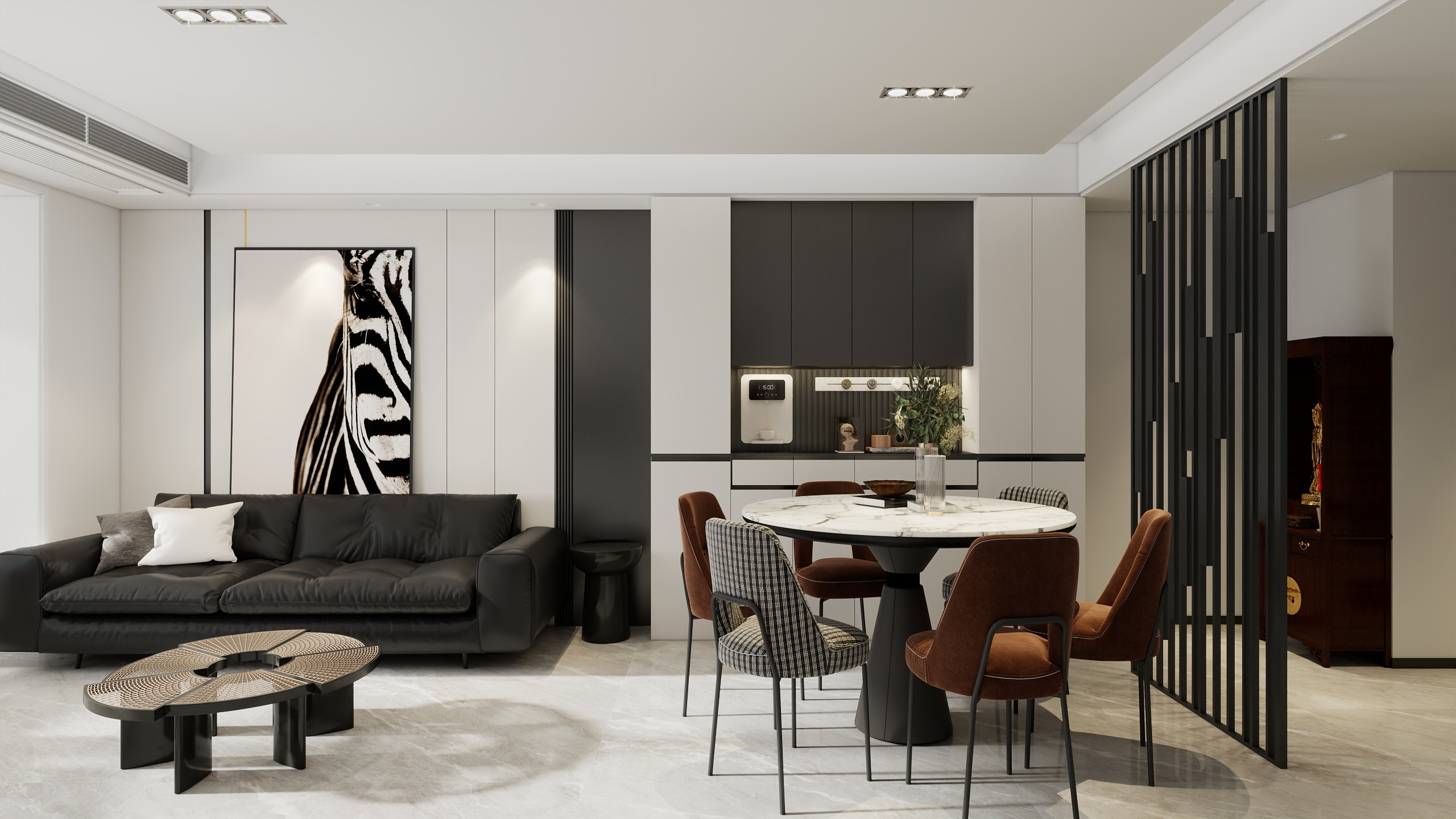 Caoey-棠安雅居平面布图-装修设计方案