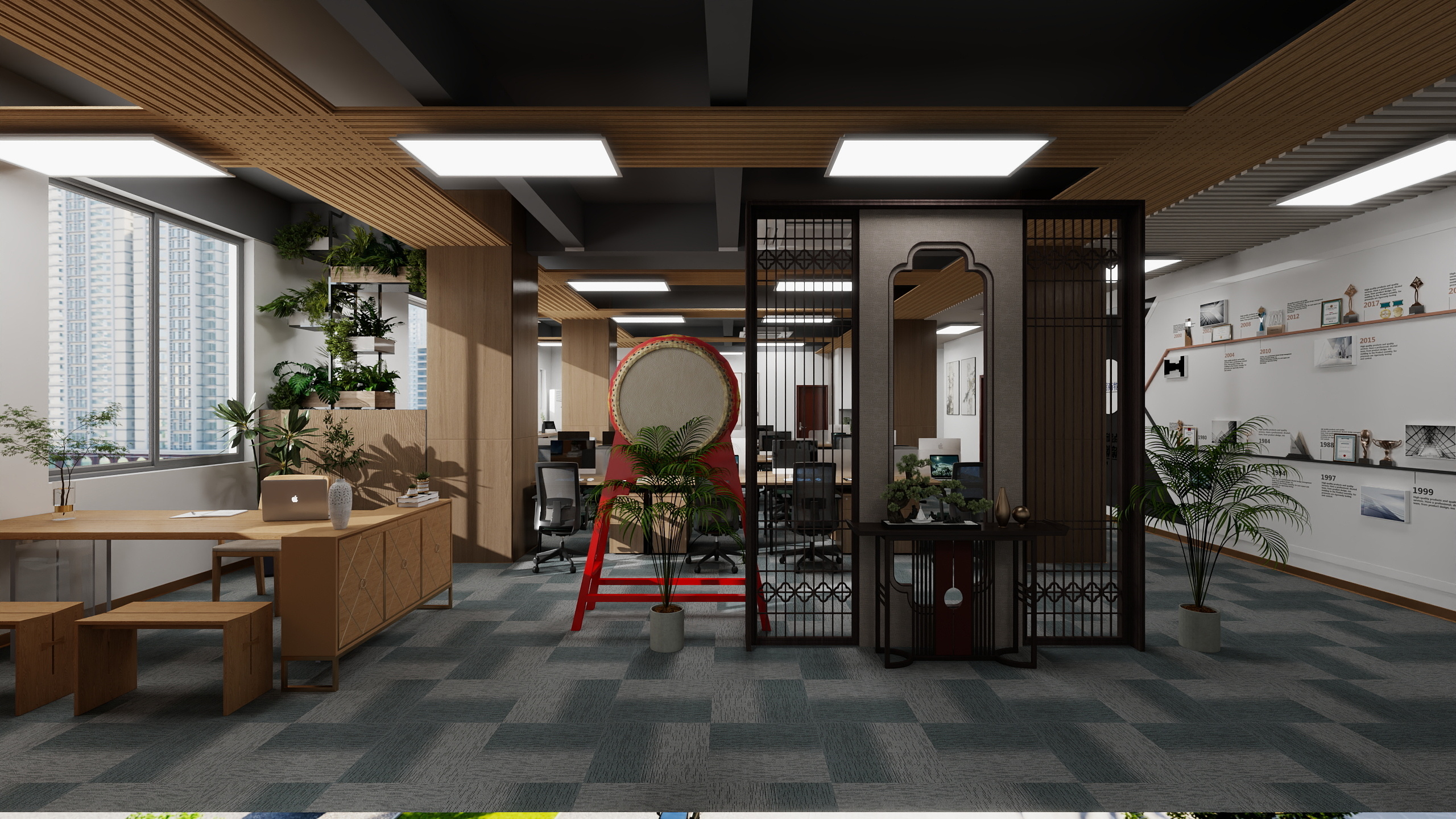 李翔-2024 平洲玉器街办公室-装修设计方案
