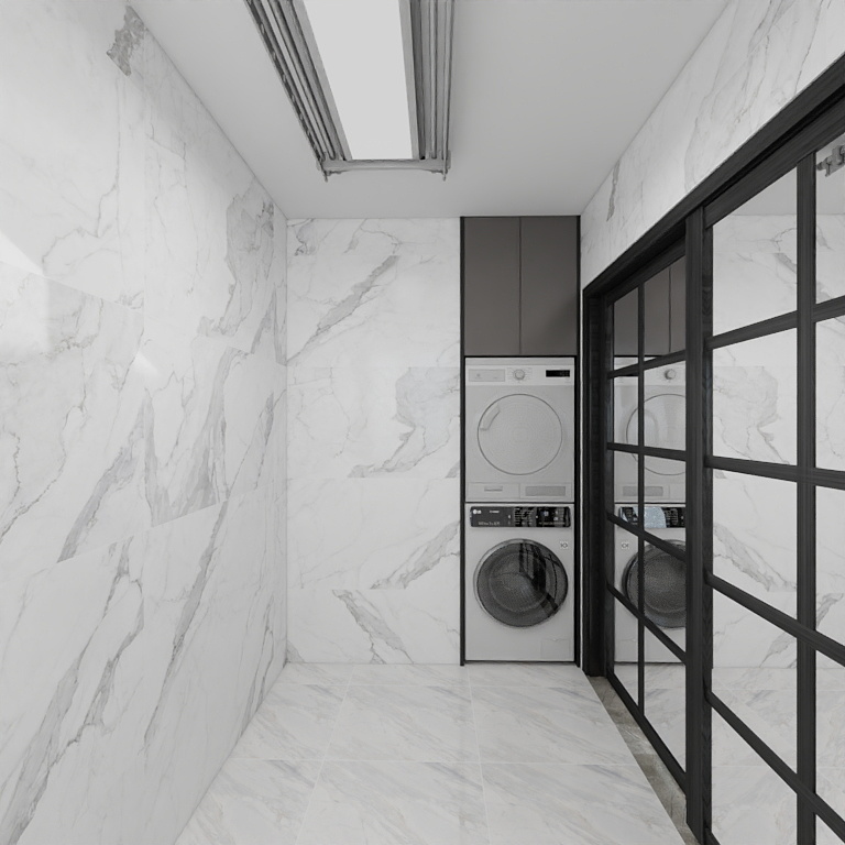 Han-Hor-海德公园81㎡1室-装修设计方案