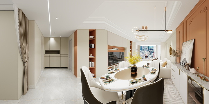 任爱-陆家嘴国际华城3--2-装修设计方案