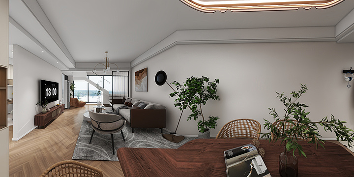 鲍雪燕-四季阳光3-1-17-3蒋老师-装修设计方案