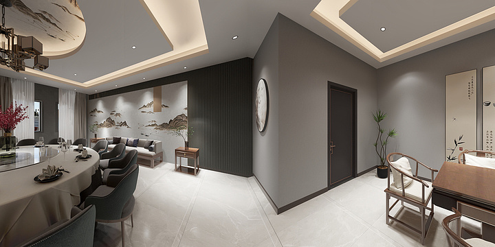 二白c-效果图平面 2024-9-12-装修设计方案