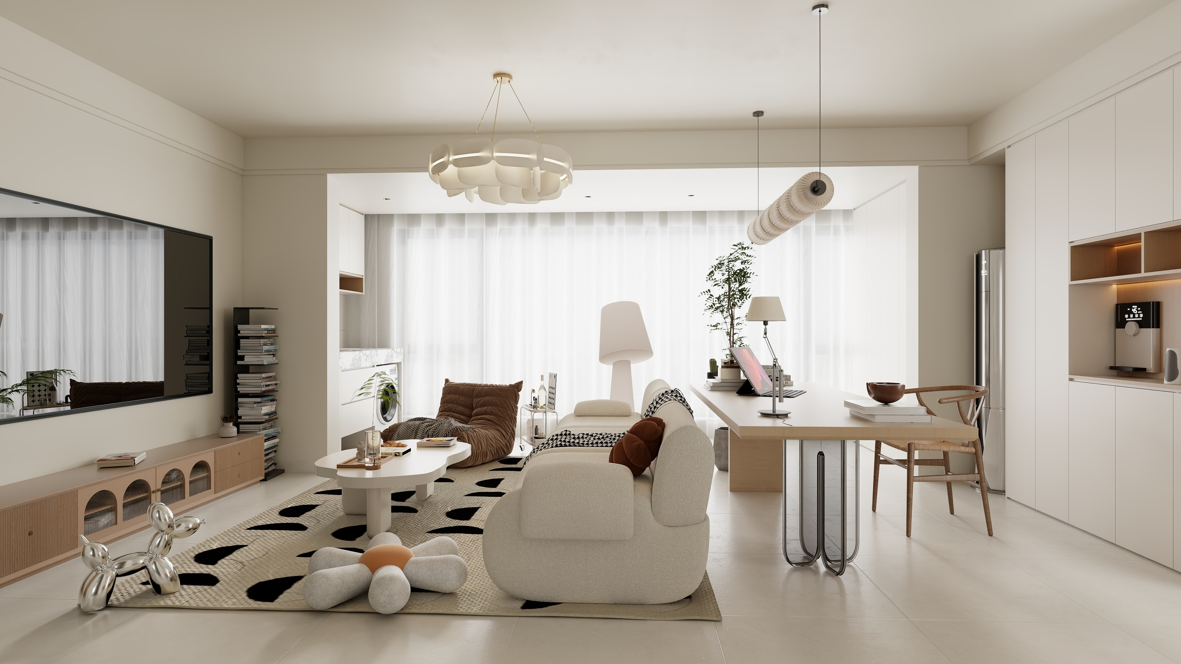 Czone設計-‌桃花源居原木奶油-装修设计方案