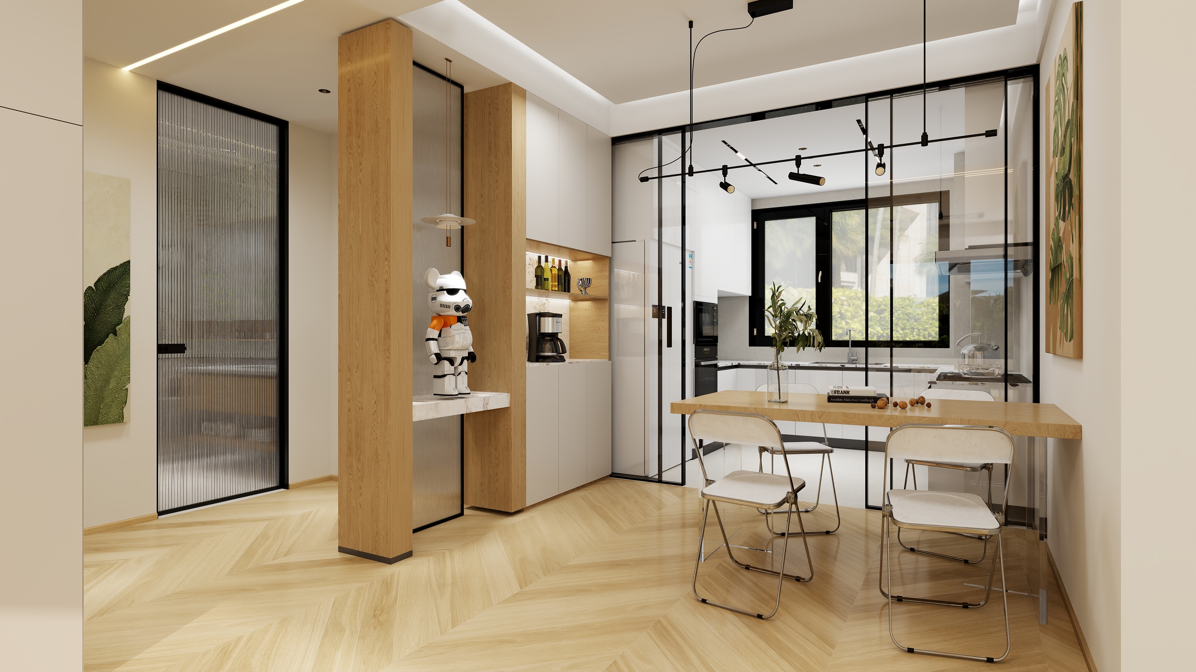 画巢设计工作室-跃层荣域府125平方装修效果图