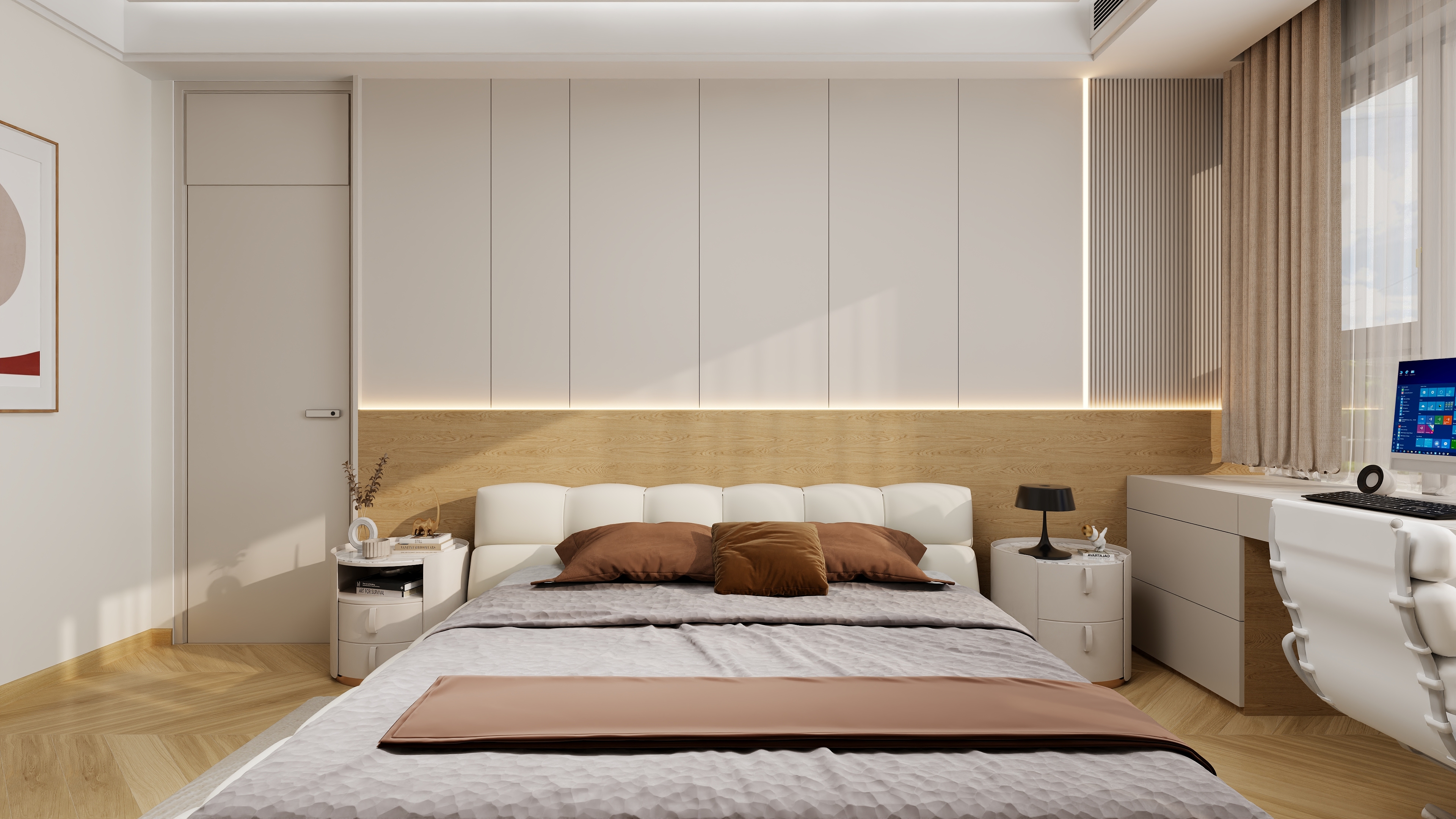 画巢设计工作室-跃层荣域府125平方装修效果图