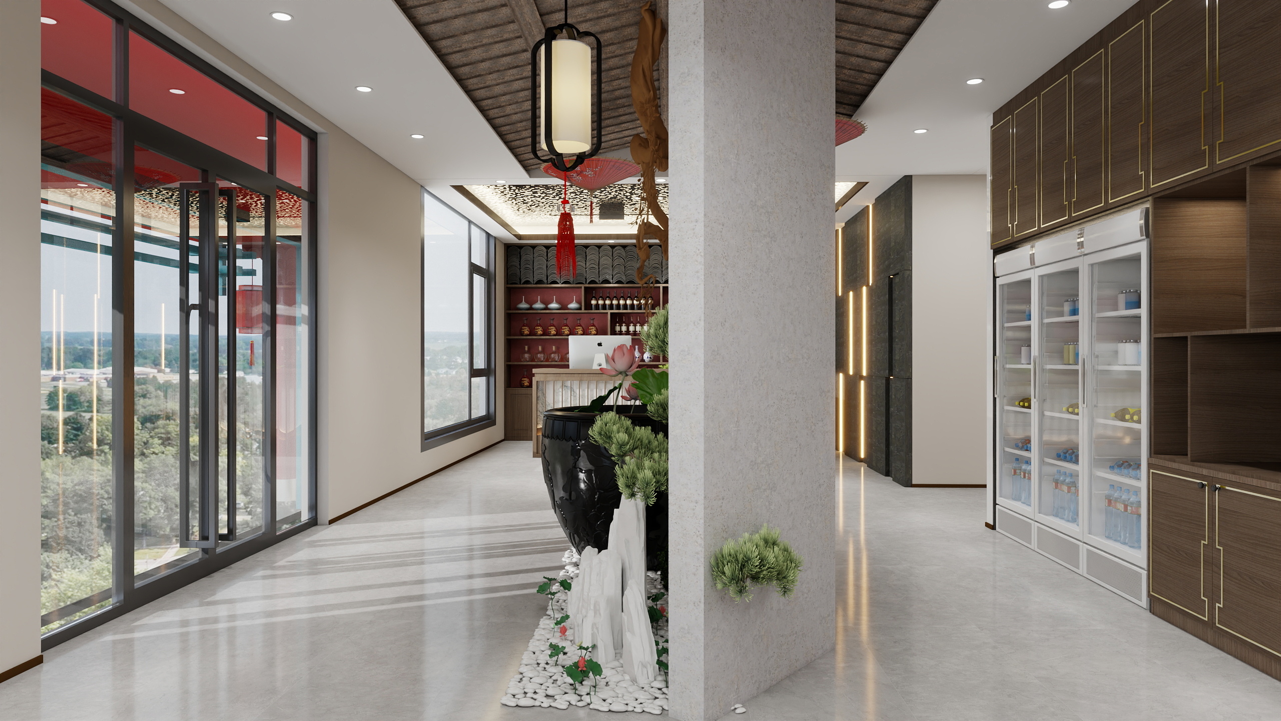 柒馨设计-火锅饭店--装修设计方案