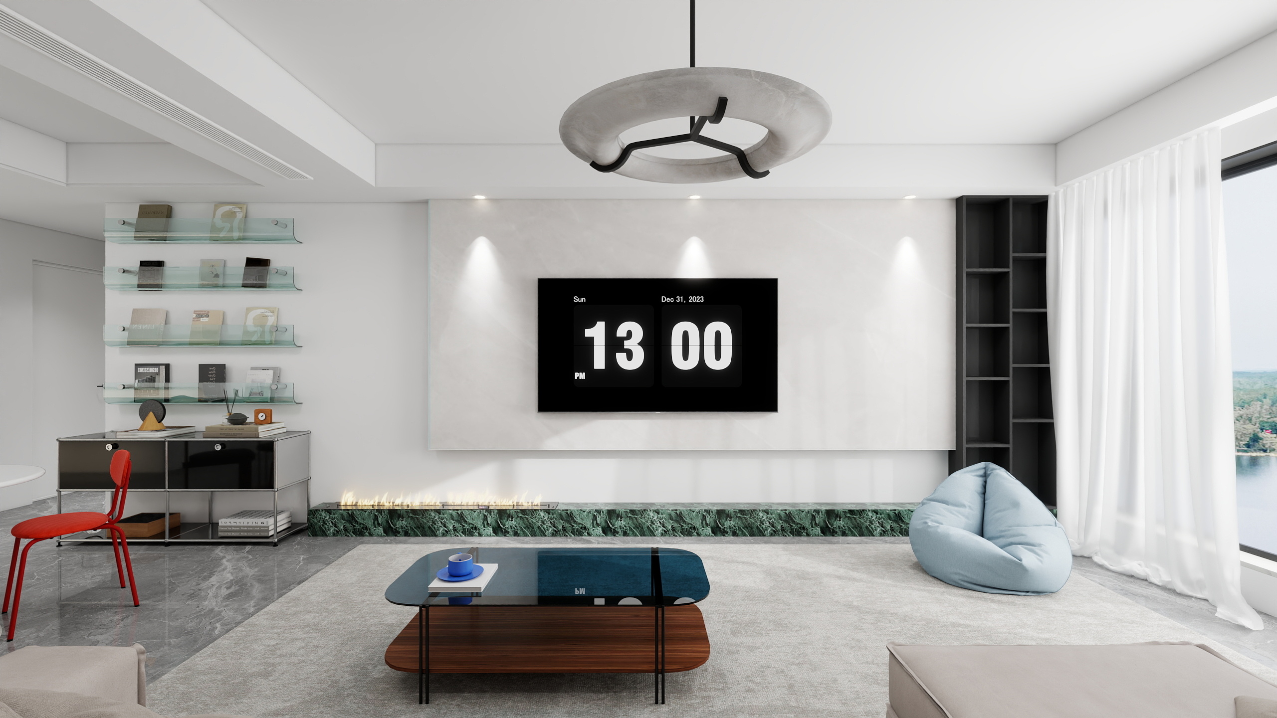 长毛象好大腿-129㎡3室-装修设计方案