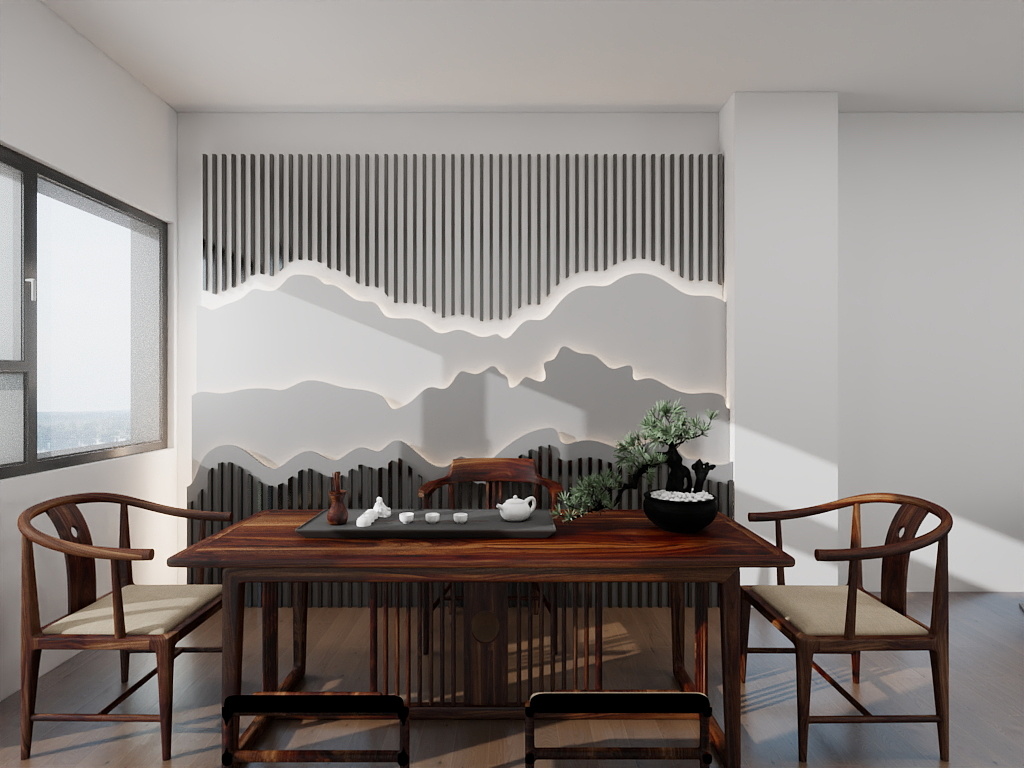 6灬-茶室效果-装修设计方案