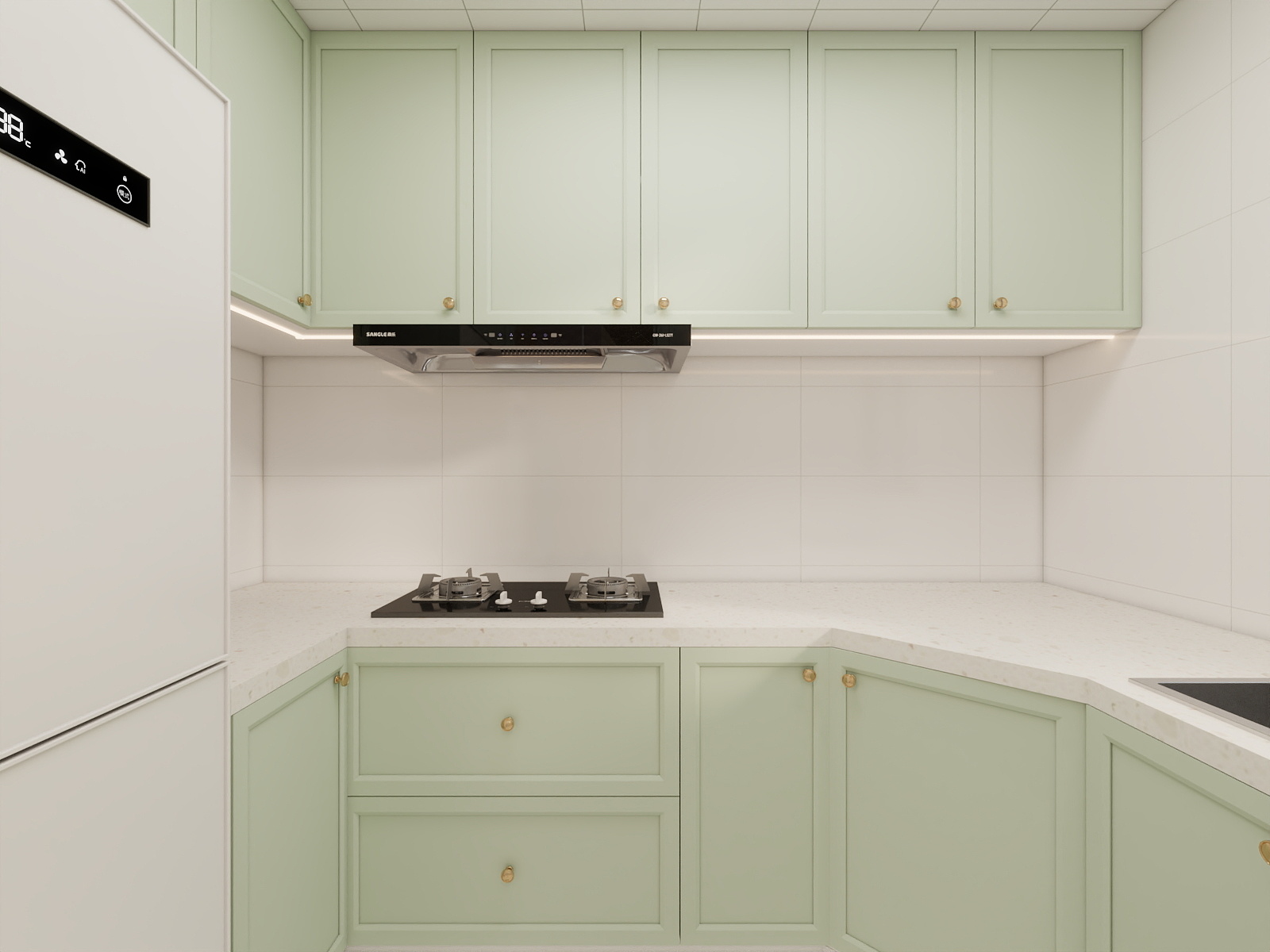 夏梦焱-奶油风装修效果图