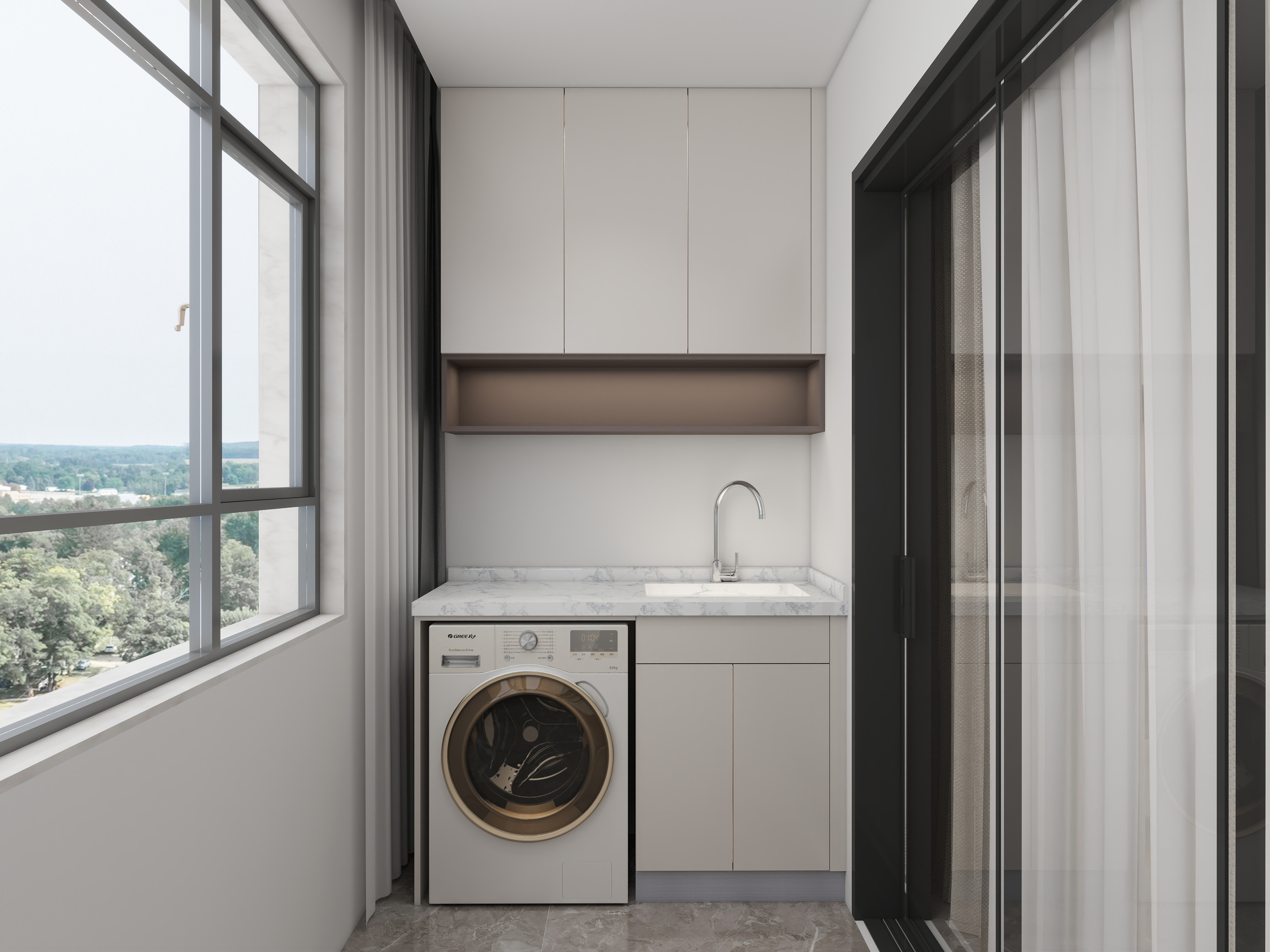 风度美少年-三房二卫98.08m²-装修设计方案