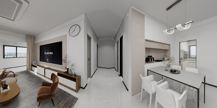 启本本-【现代简约】安徒生童话小镇-装修设计方案