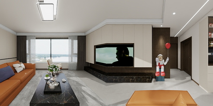 赋凯装饰-瀚林府3-3-602-装修设计方案