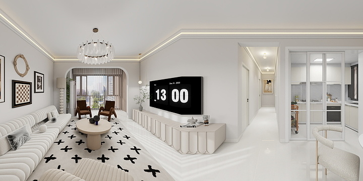 乔奕-天润城9-202-2.0-装修设计方案