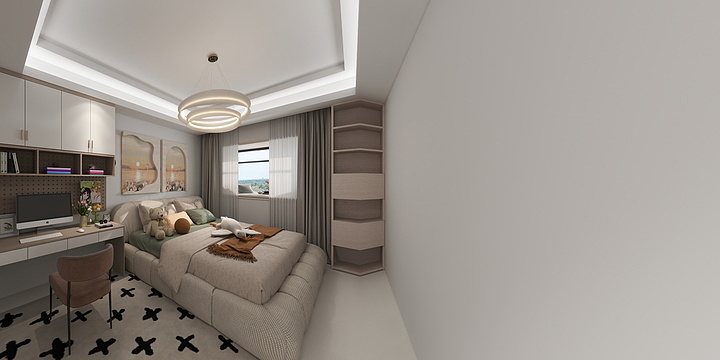 鲁莱州市任-御龙居-装修设计方案