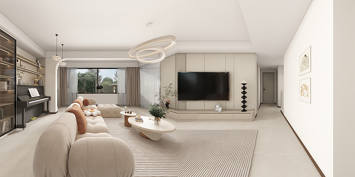 刘圆圆qMSg-佑园144奶油-装修设计方案