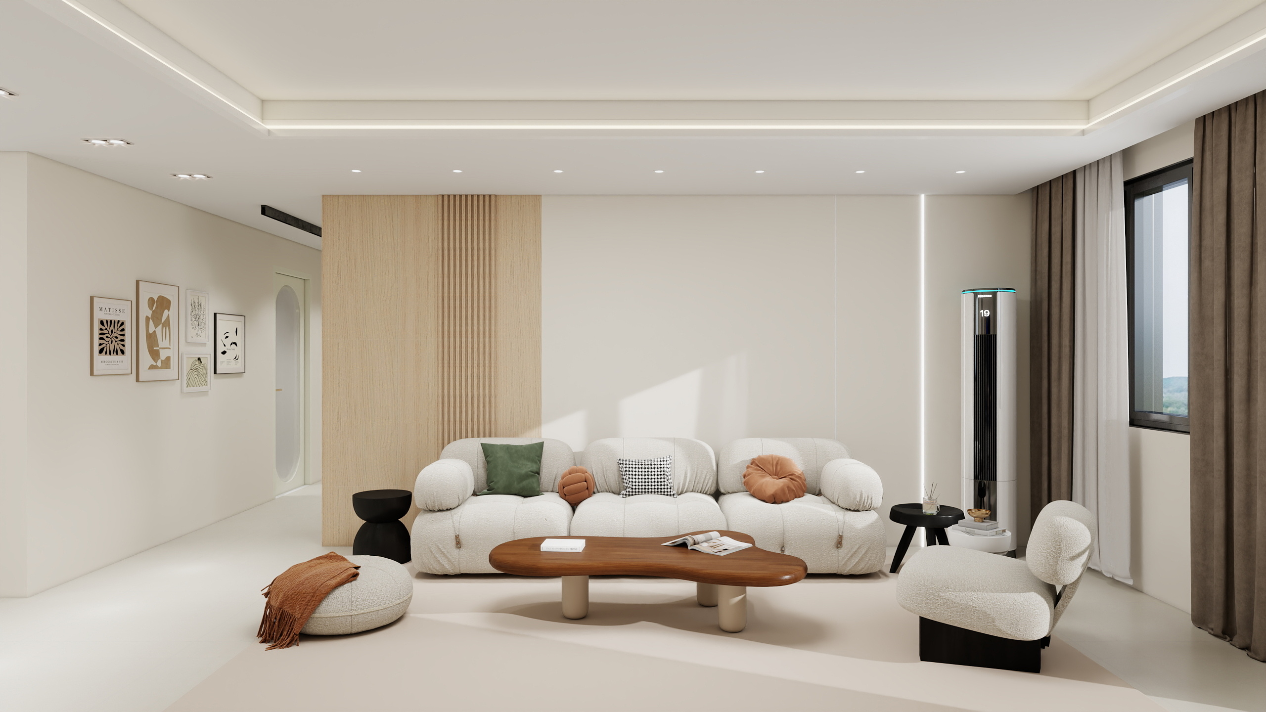 迪达野-梧桐家园#奶油风-装修设计方案