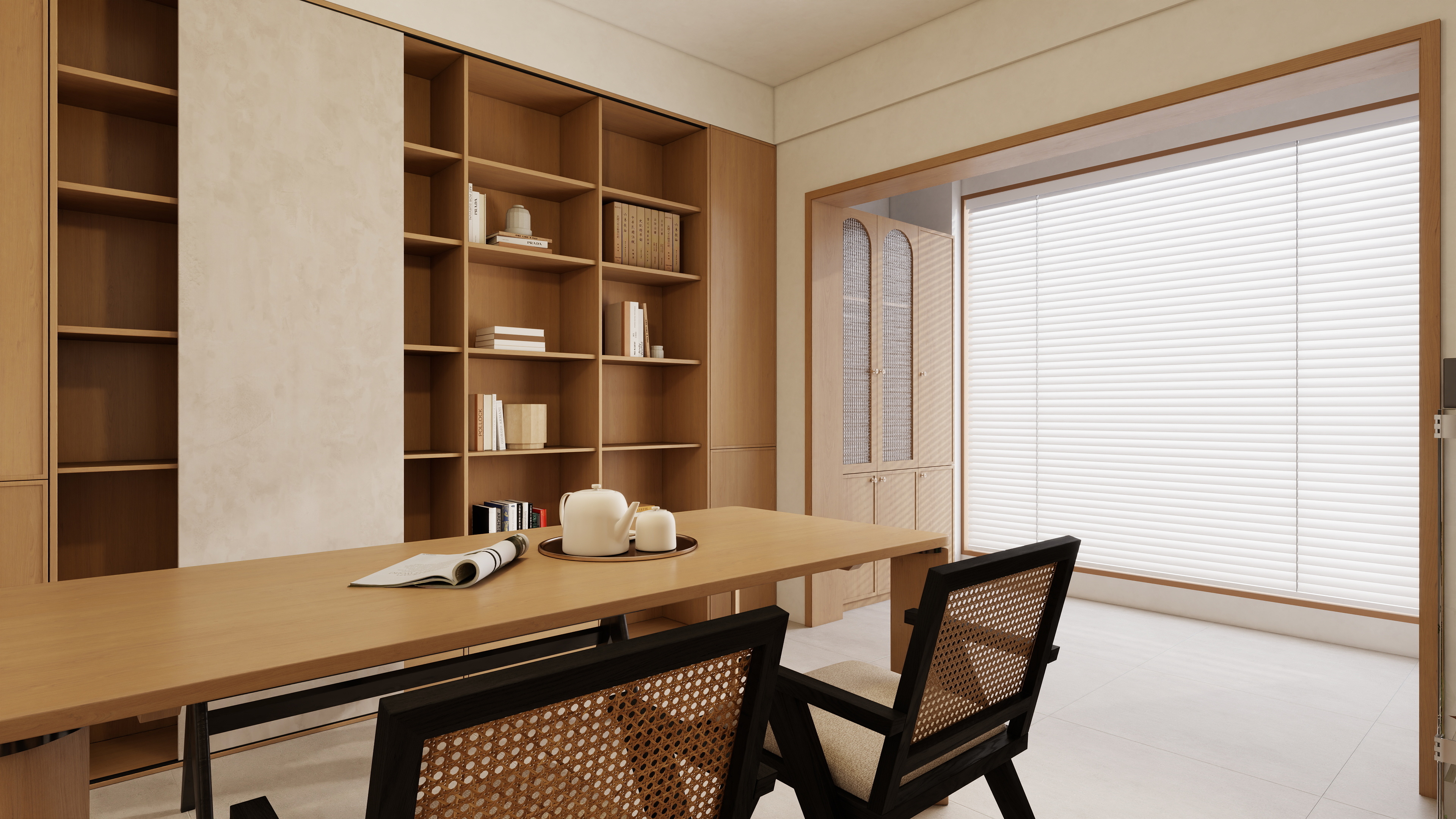 173-2243-8313陈工-114㎡4室装修效果图