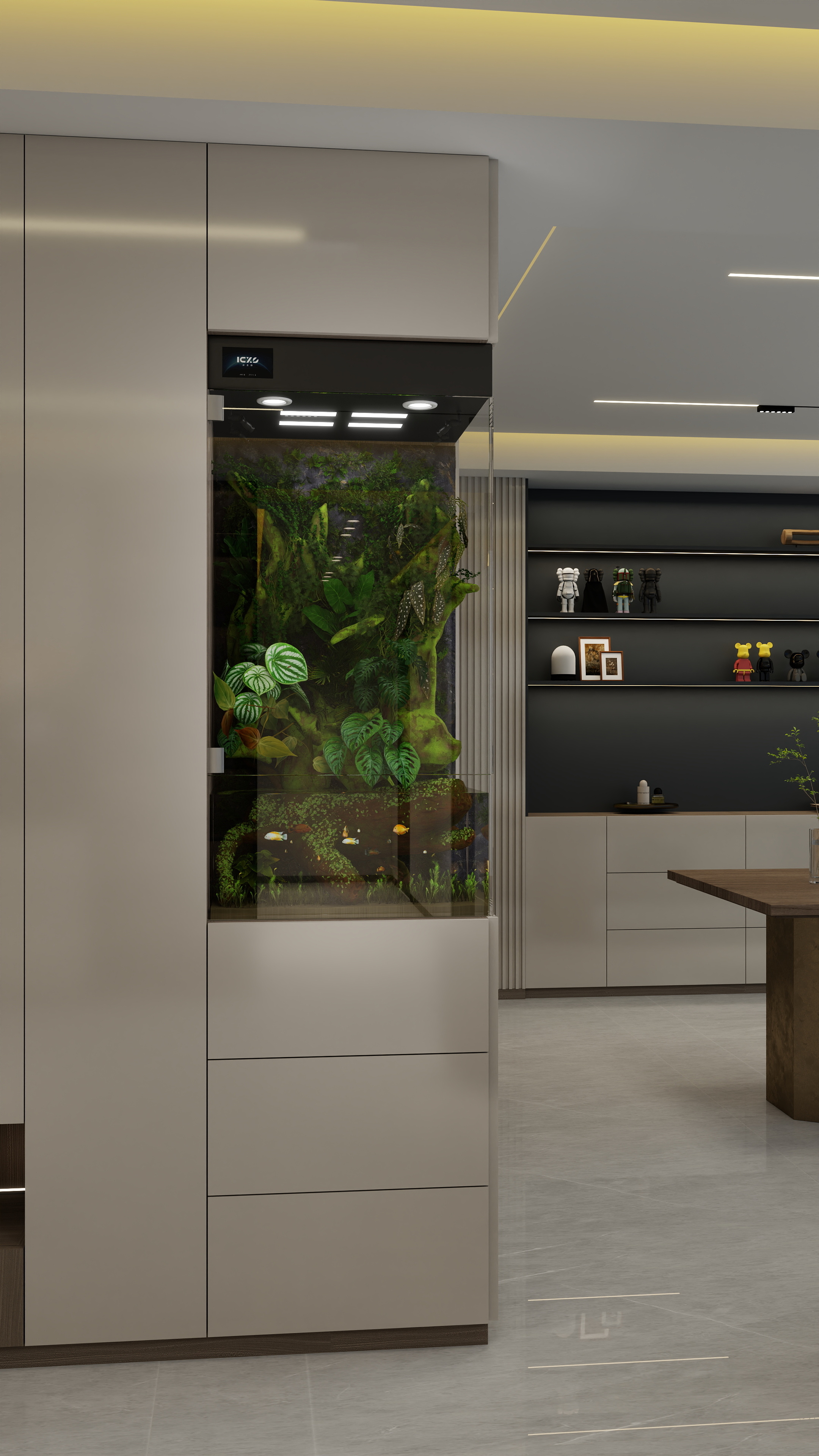 张亚琴设计-山湖大观6号楼意式极简-装修设计方案