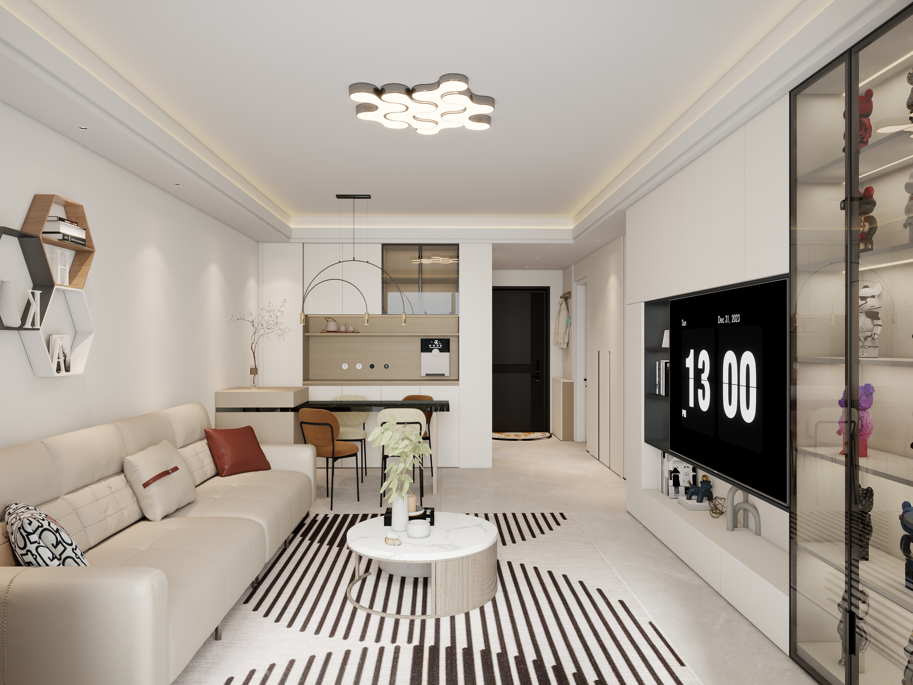 強仔设计师-81㎡2室-装修设计方案