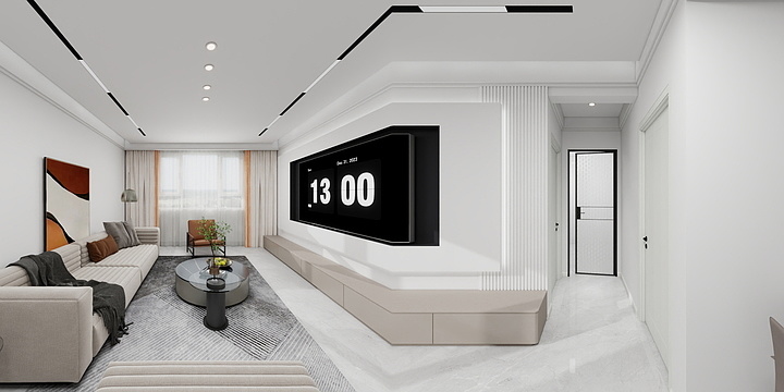 A小黑马-锦厦新城-装修设计方案