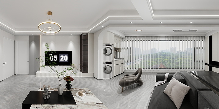 周琦琦一BK-青山·文园168㎡-装修设计方案