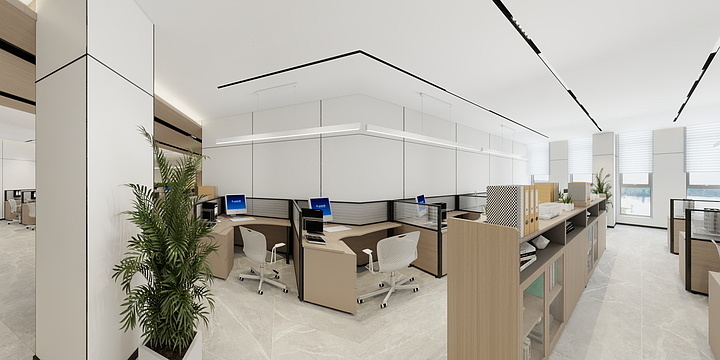 杨林-中关村科技园A5-204效果-装修设计方案