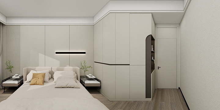 易居空间设计middot-水岸华府5-1501效果图-装修设计方案