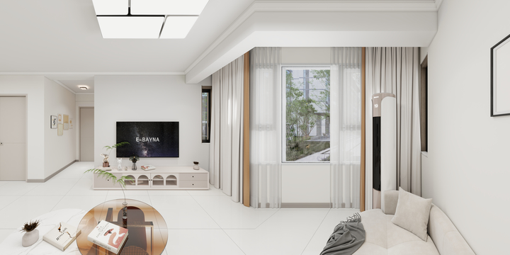 Yue.1121-98㎡3室-装修设计方案