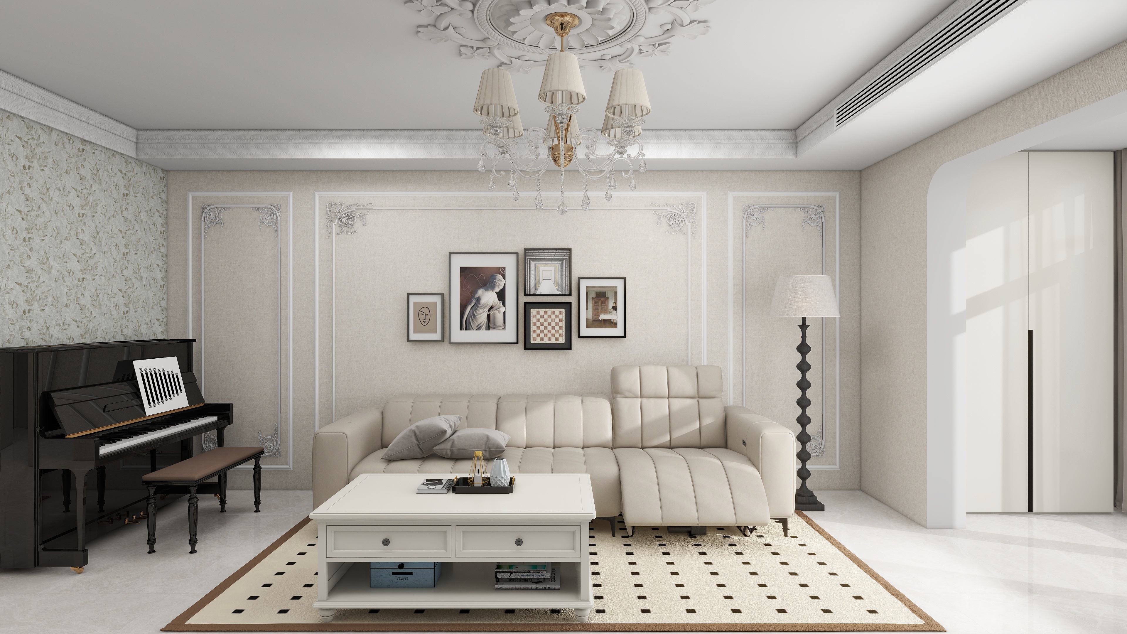 叶图图钻石-YZ-蓝海苑-专属设计方案装修效果图