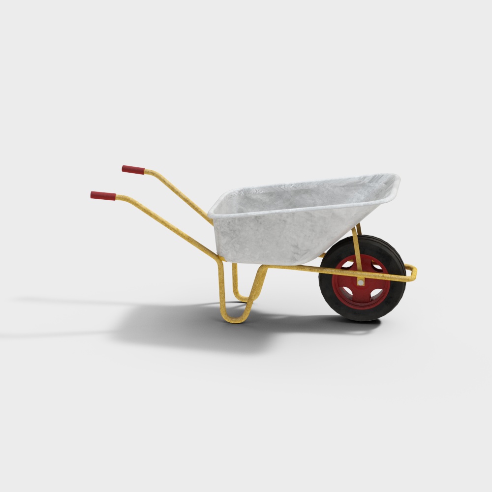 道具-推车3D模型