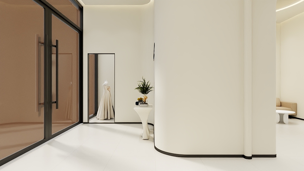 文艺设计-0926-32JY 婚纱店设计-装修设计方案