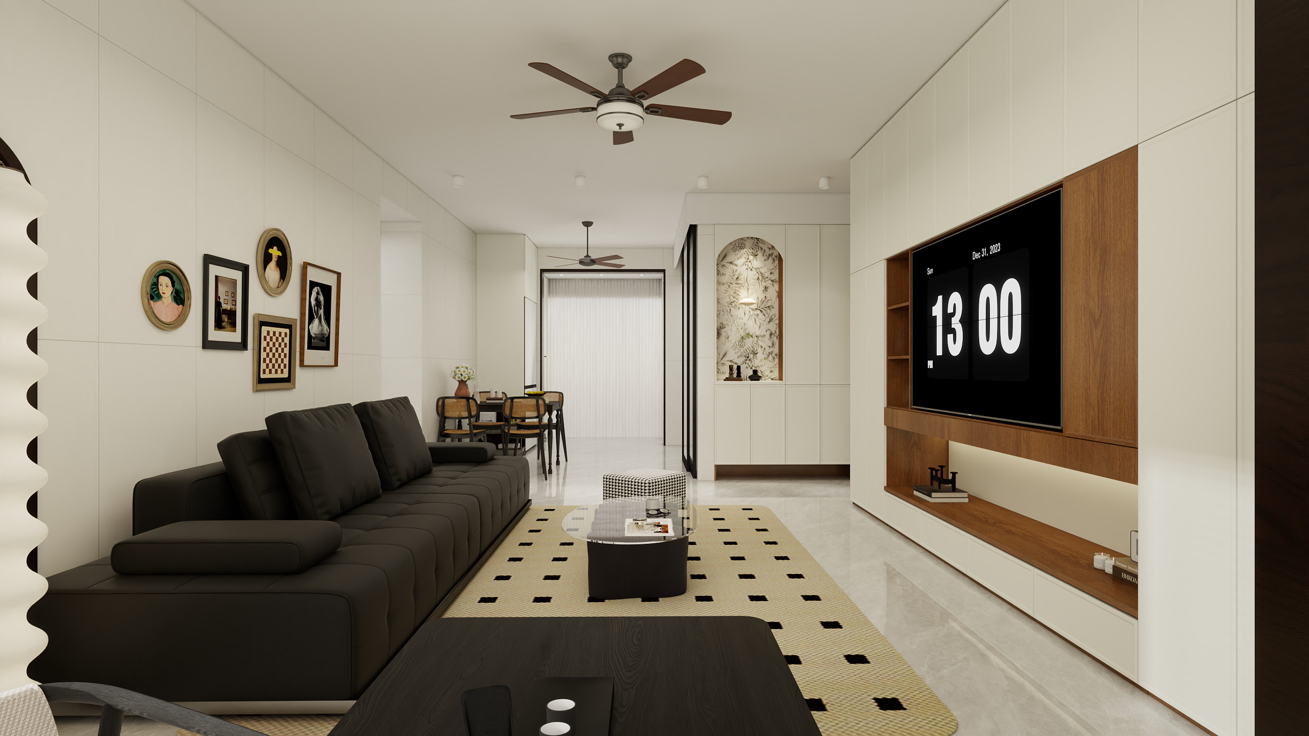 4gRdo-124㎡1室-装修设计方案