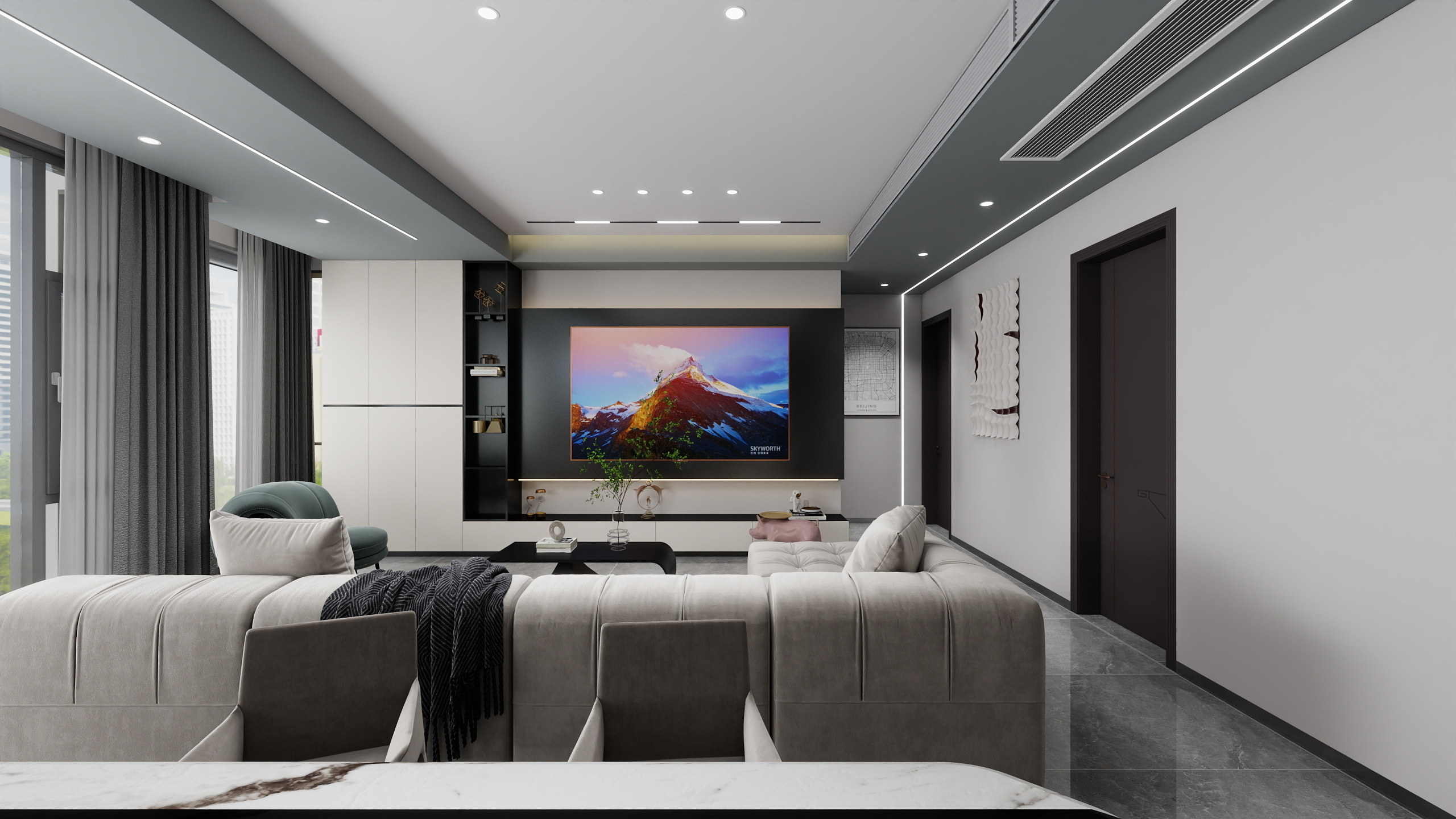 浮尘z-春风屿楠-装修设计方案